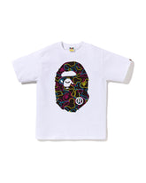 Neon Camo Big Ape Head Tee