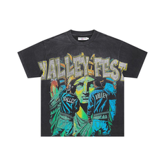Vale Forever Bling Graffiti Tee Black