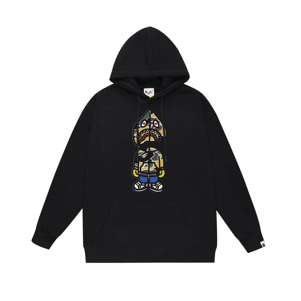BAPE Baby Milo Shark Figure Pullover Hoodie