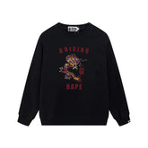 BAPE Red Dragon Graphic Crewneck Sweatshirt