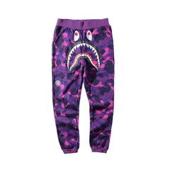 BAPE Shark Head Pants 3D Printed Casual Loose Men's and Women's Sports Casual Sanitary Pants Order Light Mature Casual Mid Waist (4)