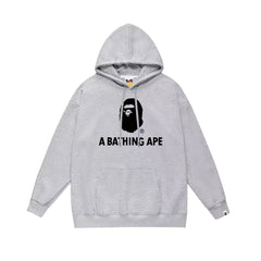 BAPE White APE Head Pullover Hoodie