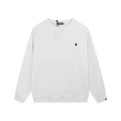 BAPE Minimalist Small APE Head Patch Crewneck Sweatshirt