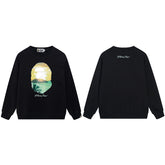 BAPE Landscape Ape Head Graphic Crewneck Sweatshirt
