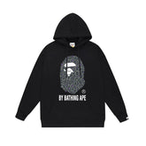 BAPE By Bathing Ape Leopard APE Head Pullover Hoodie
