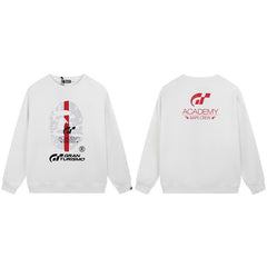 BAPE Academy Graphic Crewneck Sweatshirt