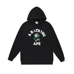 BAPE Blue Camo APE Head Pullover Hoodie