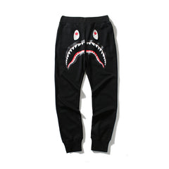 BAPE Shark Head Pants 3D Printed Casual Loose Men's and Women's Sports Casual Sanitary Pants Order Light Mature Casual Mid Waist (5)