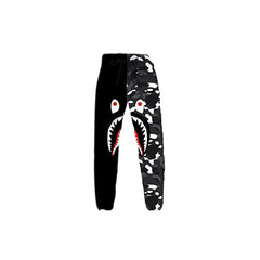 BAPE Shark Head Pants 3D Printed Casual Loose Men's and Women's Sports Casual Sanitary Pants Order Light Mature Casual Mid Waist (12)