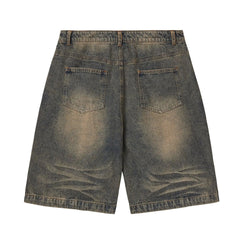 Vale Forever Skittles Jean Shorts 'Mid Blue'