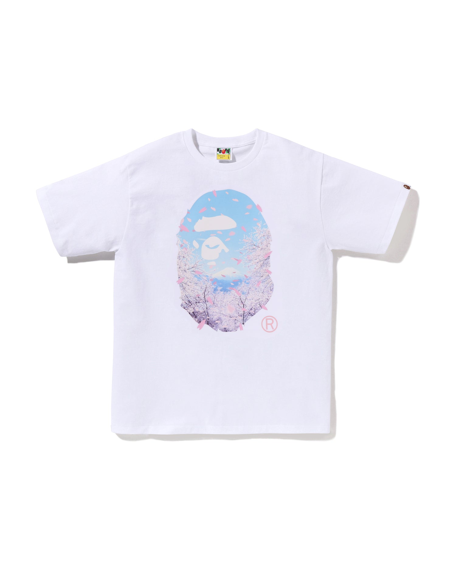 Sakura Photo Ape Head Tee