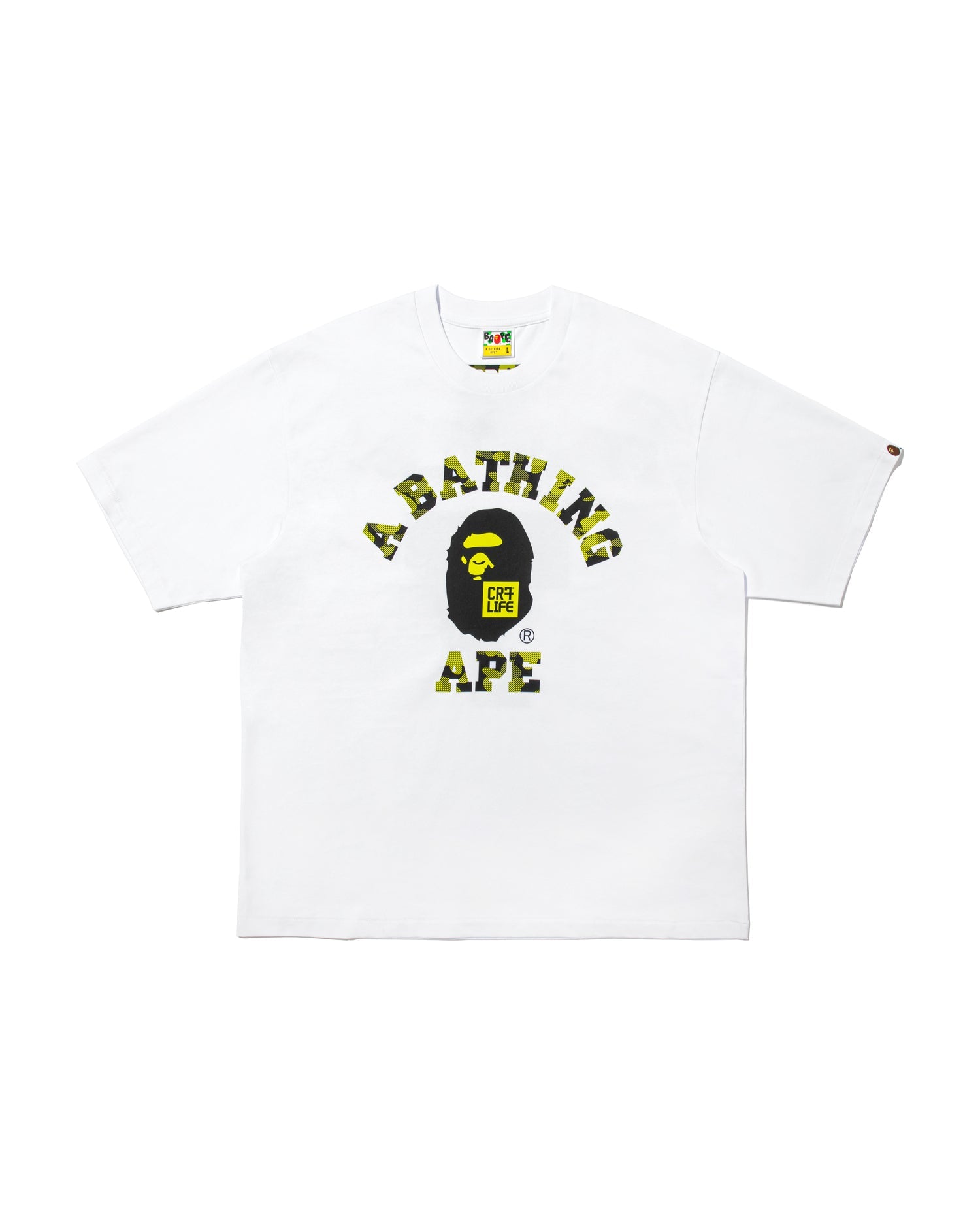 BAPE X Cr7 Life College Relaxed Fit Tee