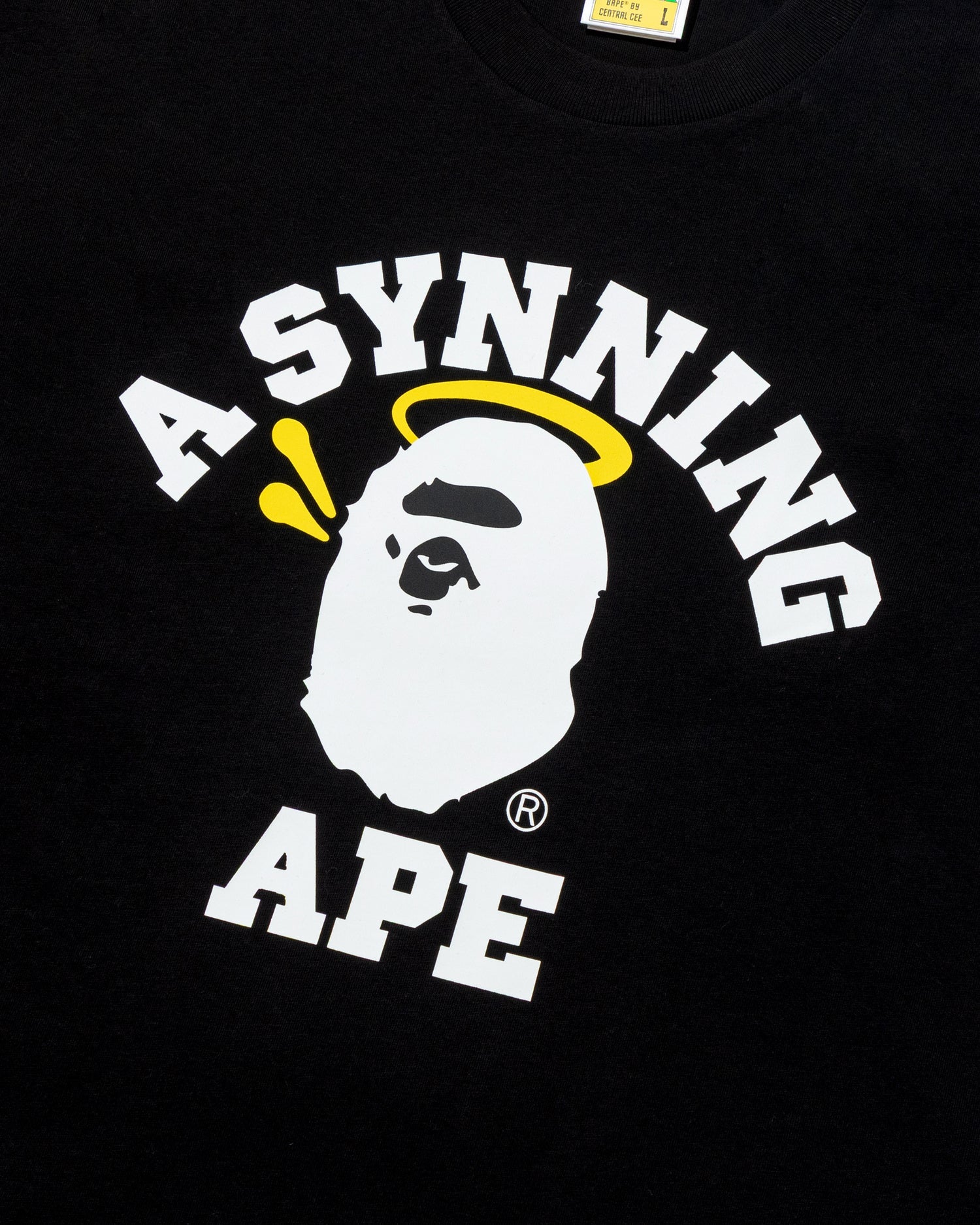 BAPE X Spotify X SYNA By Central Cee College Tee