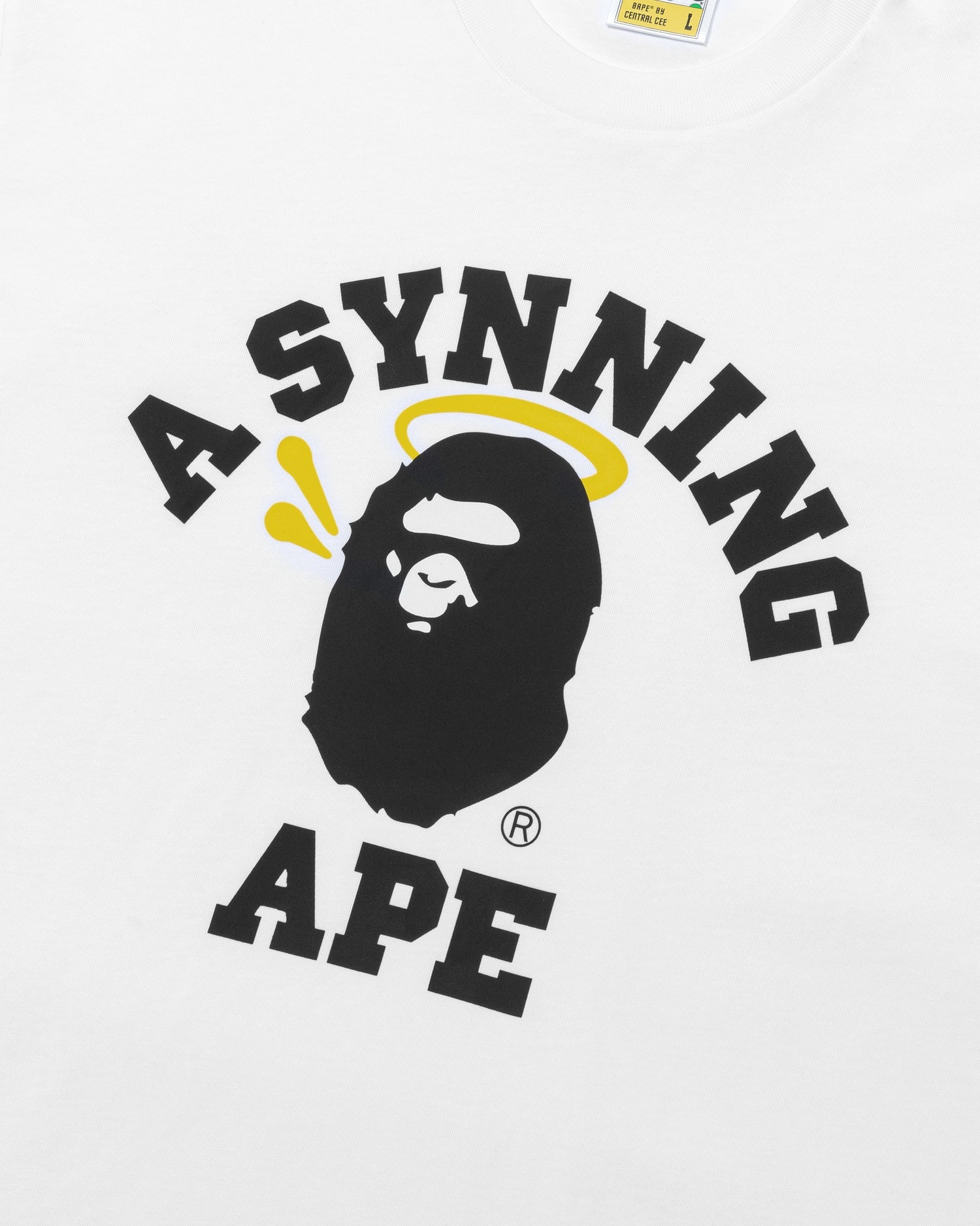 BAPE X Spotify X SYNA By Central Cee College Tee
