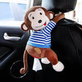 Monkey Car Tissue Box