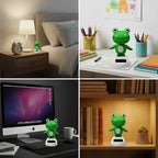 Frog Bobblehead – Solar Powered Shaking Head Car Ornament