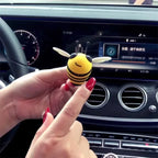 AutoVibe Cute Bee Car Air Freshener - Vent Clip Perfume Diffuser