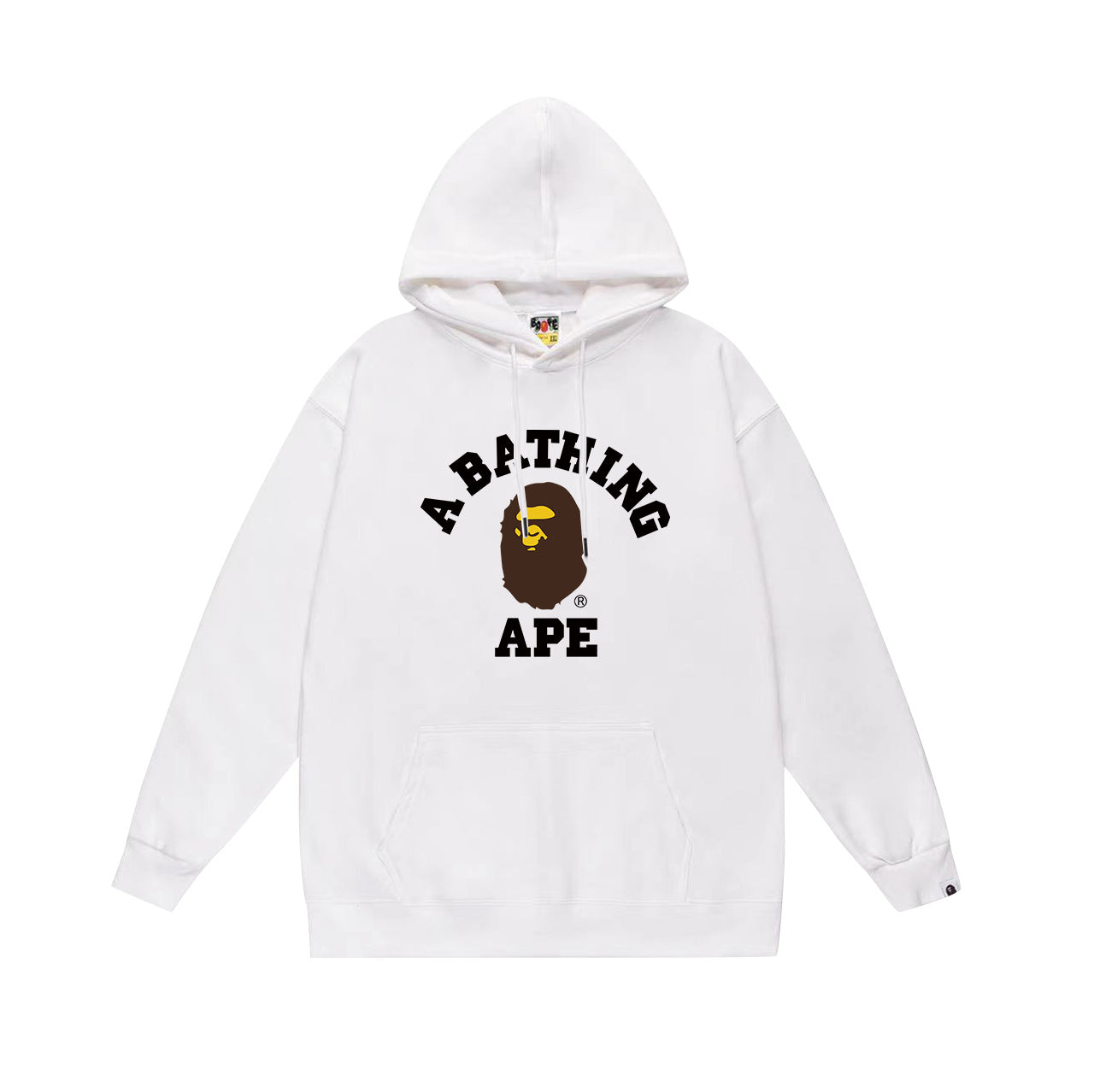 BAPE Classic College Logo Pullover Hoodie