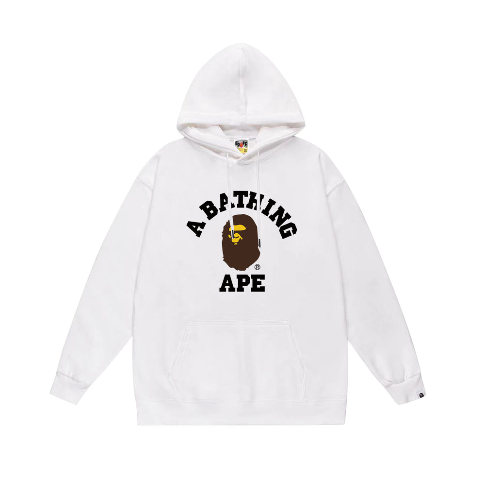 BAPE Classic College Logo Pullover Hoodie