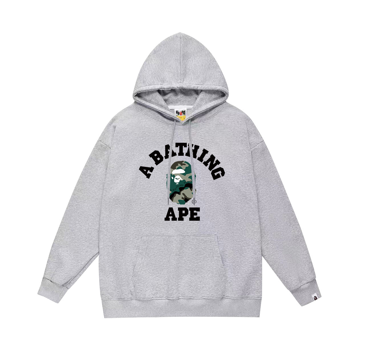 BAPE Blue Camo APE Head Pullover Hoodie