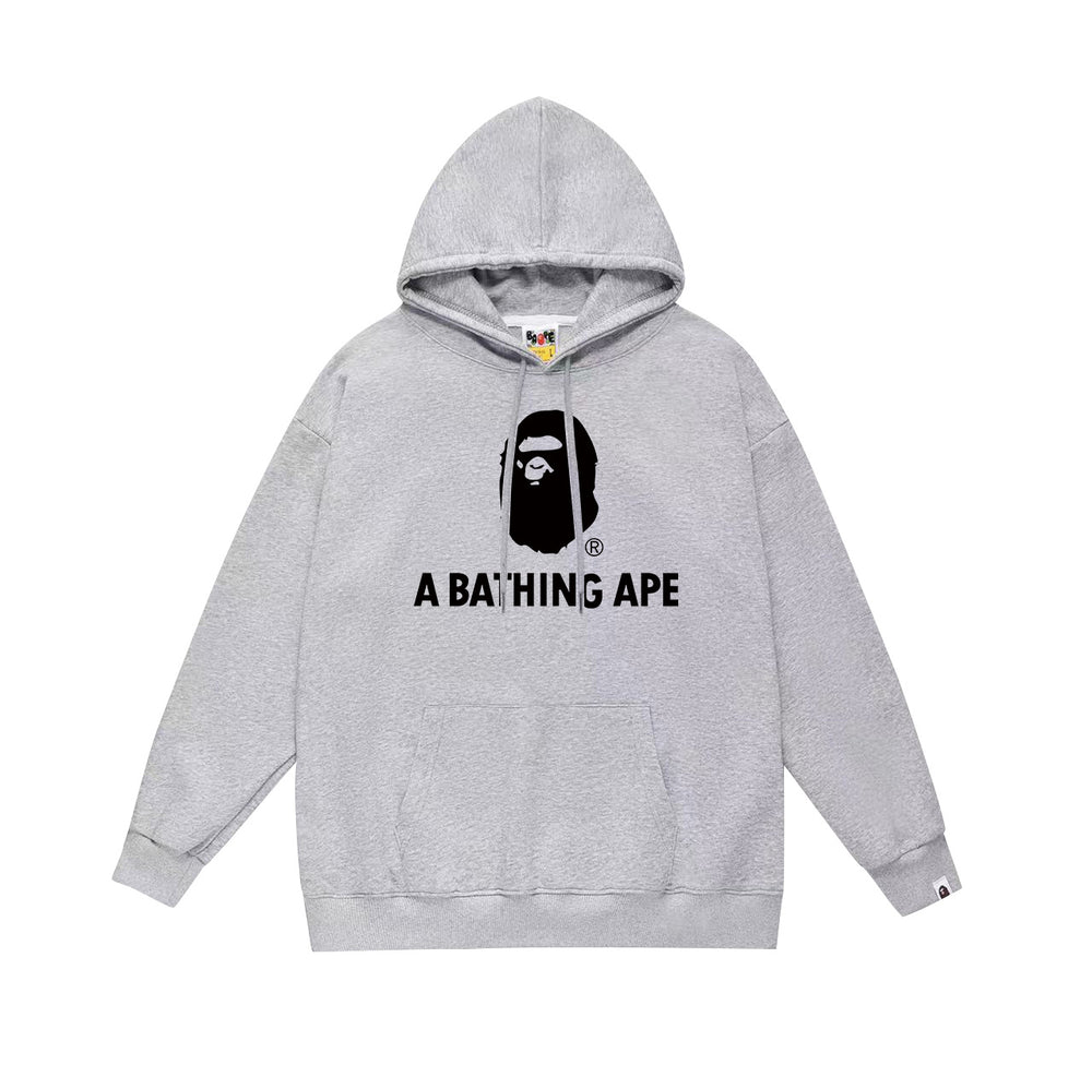 BAPE White APE Head Pullover Hoodie