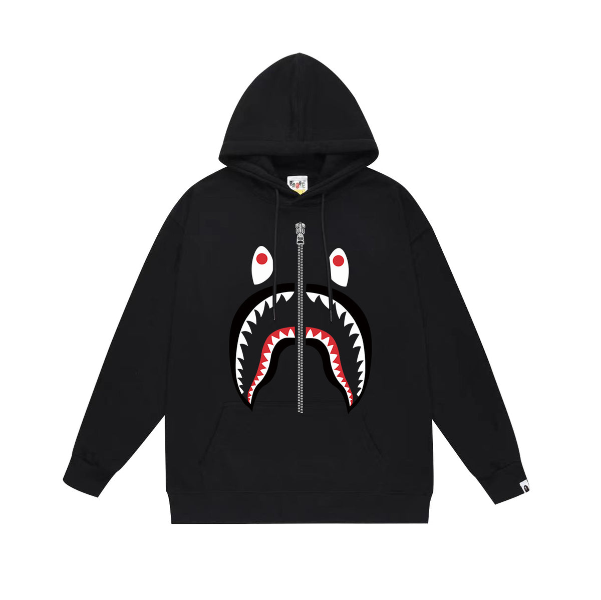 BAPE Shark Face Graphic Pullover Hoodie