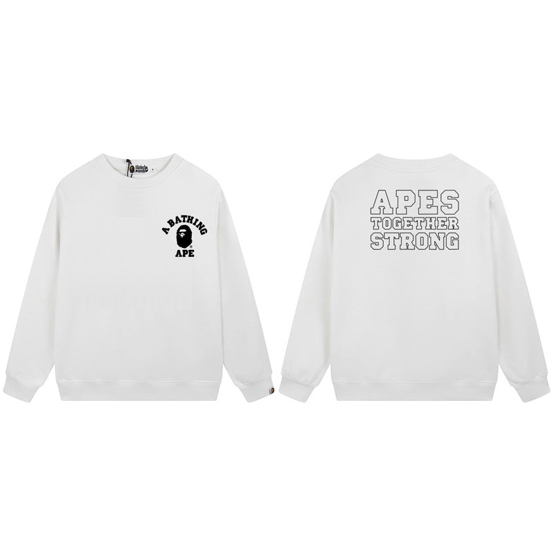 BAPE Apes Together Strong Graphic Crewneck Sweatshirt