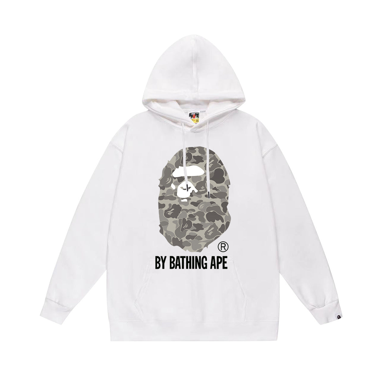 BAPE Black Camo APE Head Pullover Hoodie