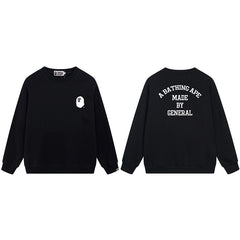 BAPE "Made By General" Logo Crewneck Sweatshirt