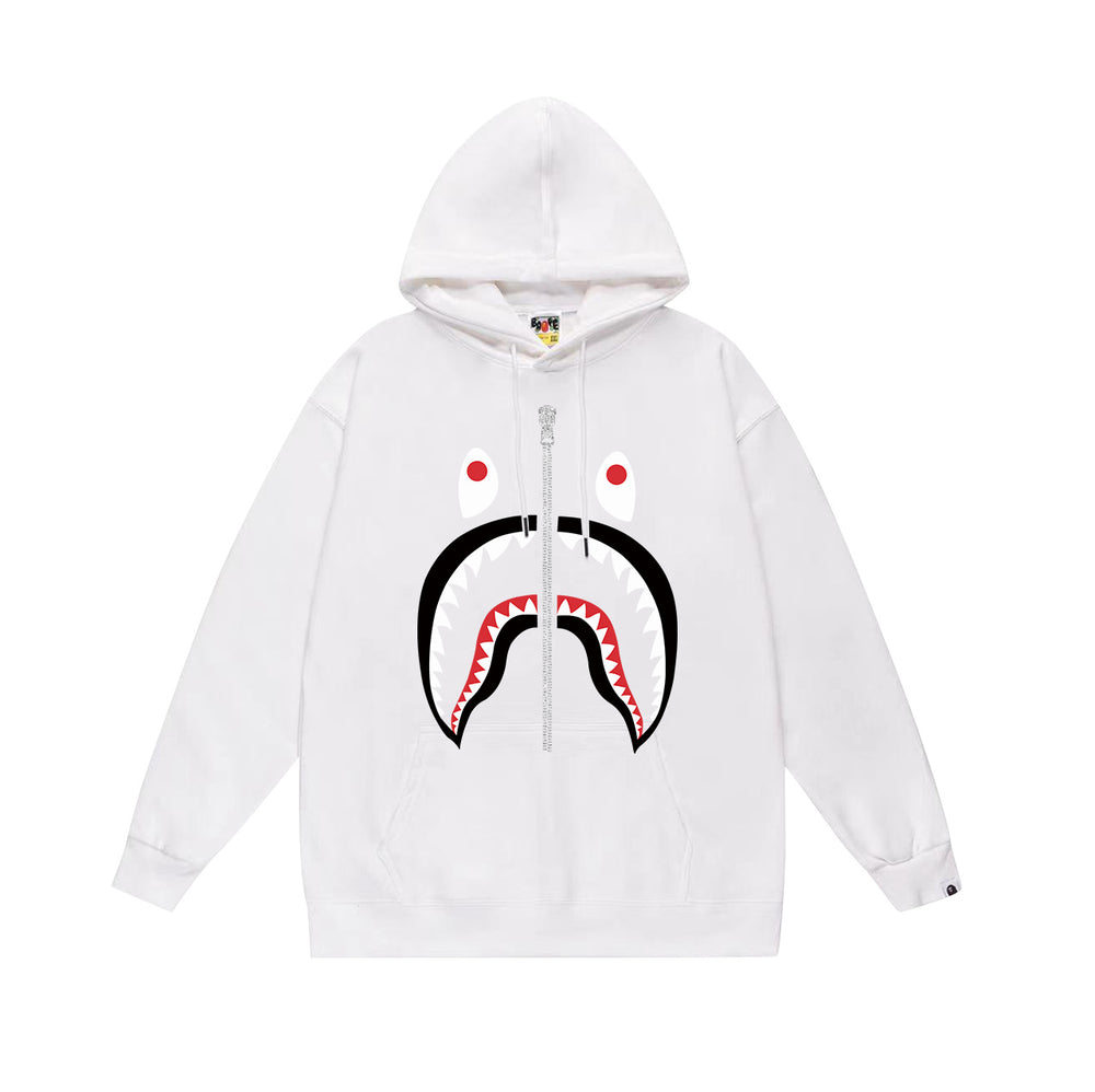 BAPE Shark Face Graphic Pullover Hoodie