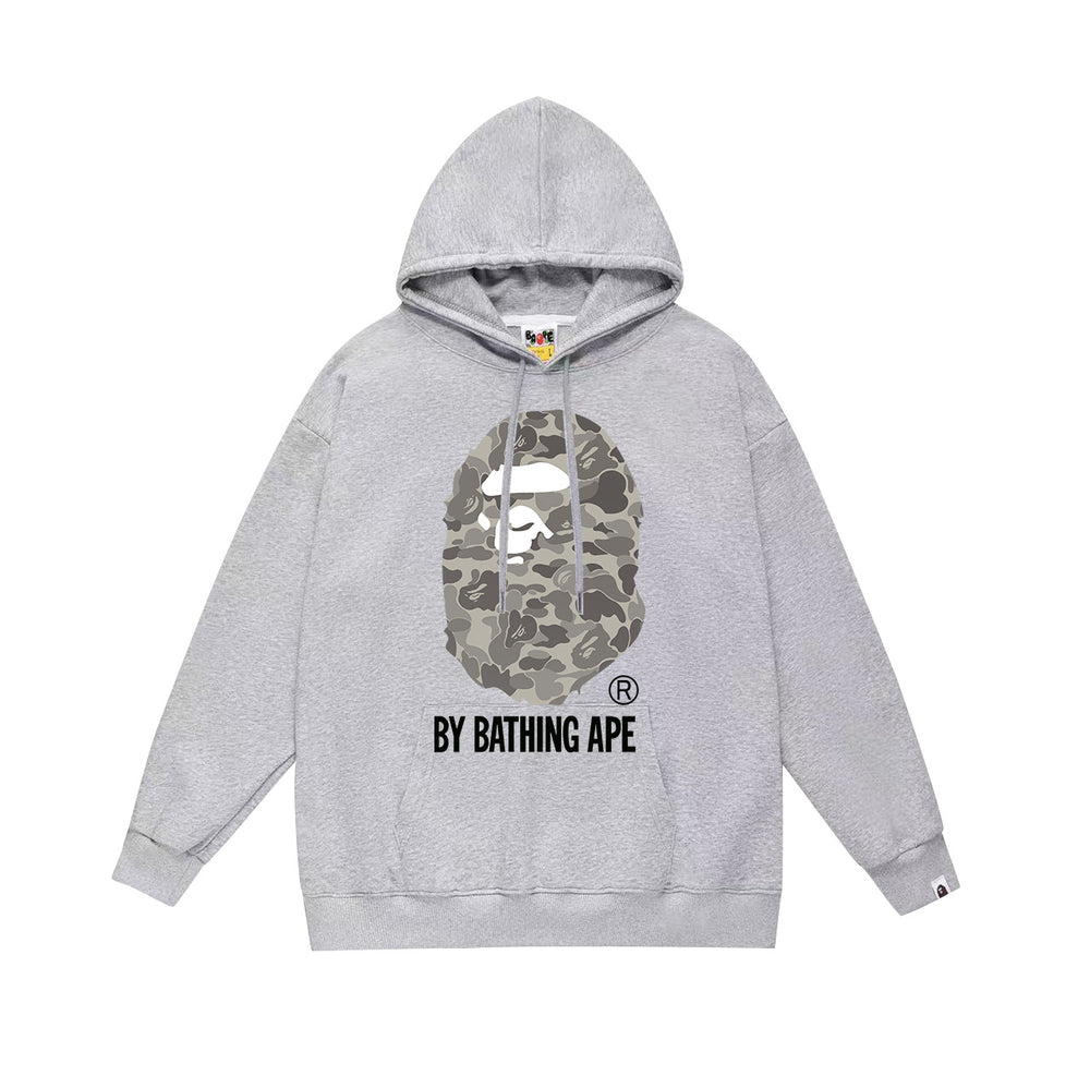 BAPE Black Camo APE Head Pullover Hoodie