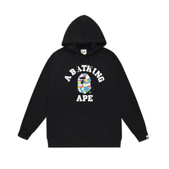 BAPE Multi-Camo College Logo Pullover Hoodie