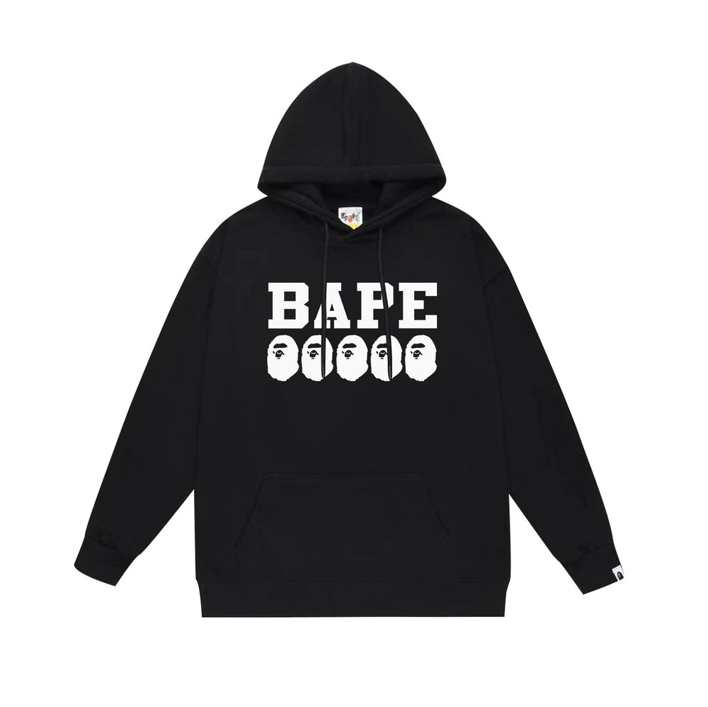 BAPE Multi APE Head Logo Pullover Hoodie