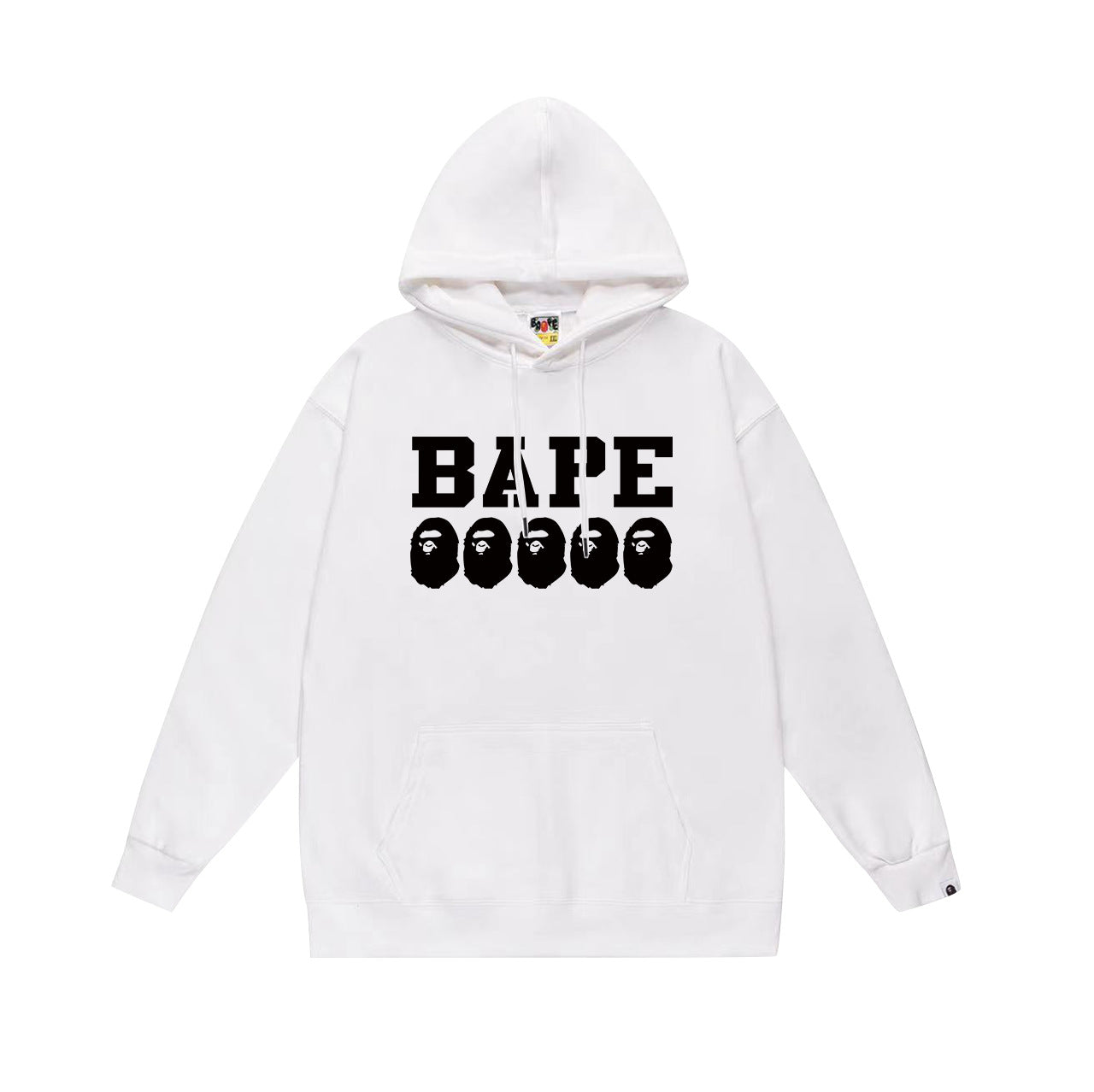 BAPE Multi APE Head Logo Pullover Hoodie