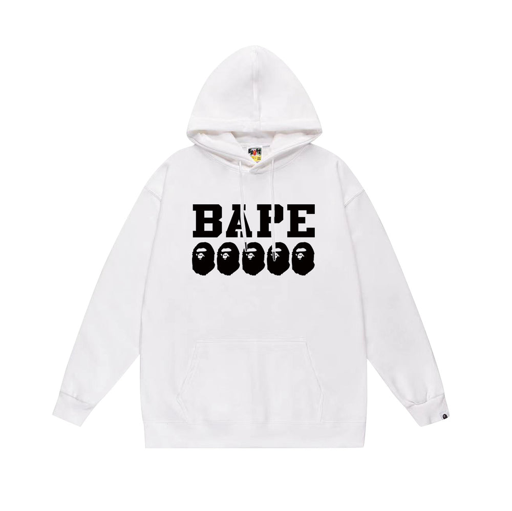 BAPE Multi APE Head Logo Pullover Hoodie