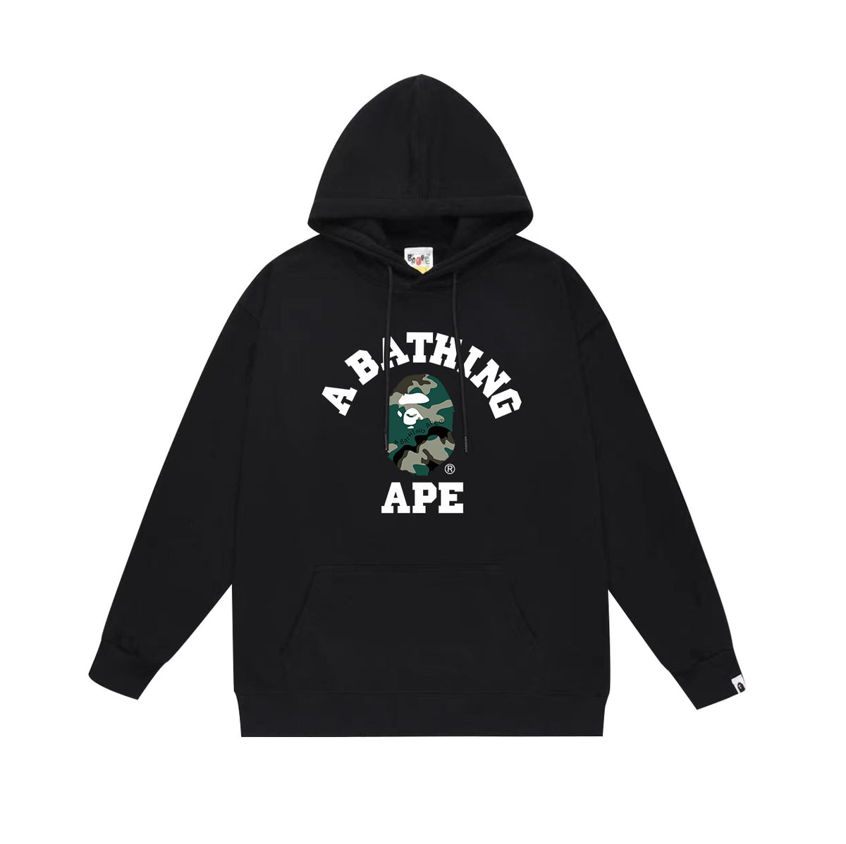 BAPE Blue Camo APE Head Pullover Hoodie