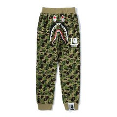BAPE Shark Head Pants 3D Printed Casual Loose Men's and Women's Sports Casual Sanitary Pants Order Light Mature Casual Mid Waist (11)