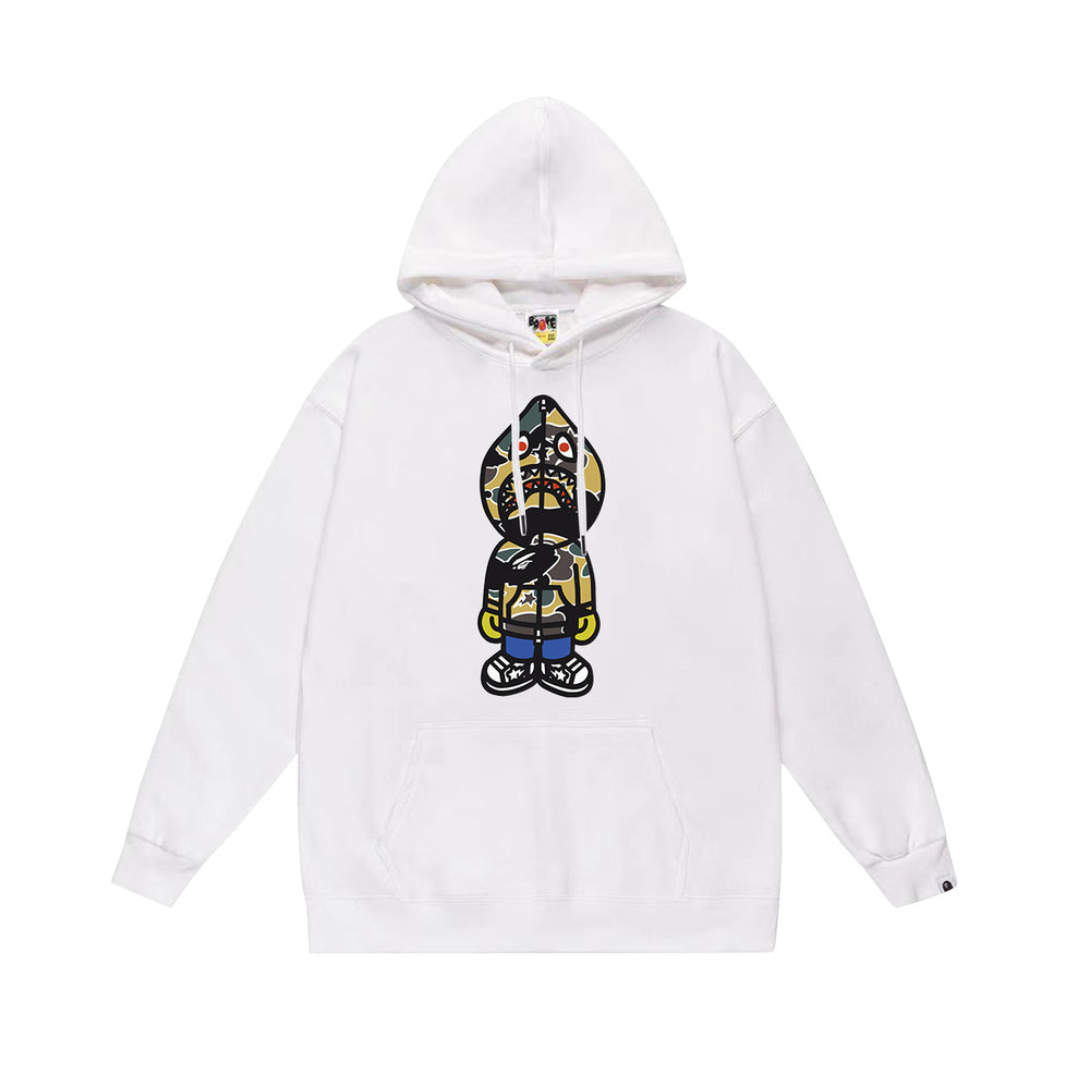 BAPE Baby Milo Shark Figure Pullover Hoodie