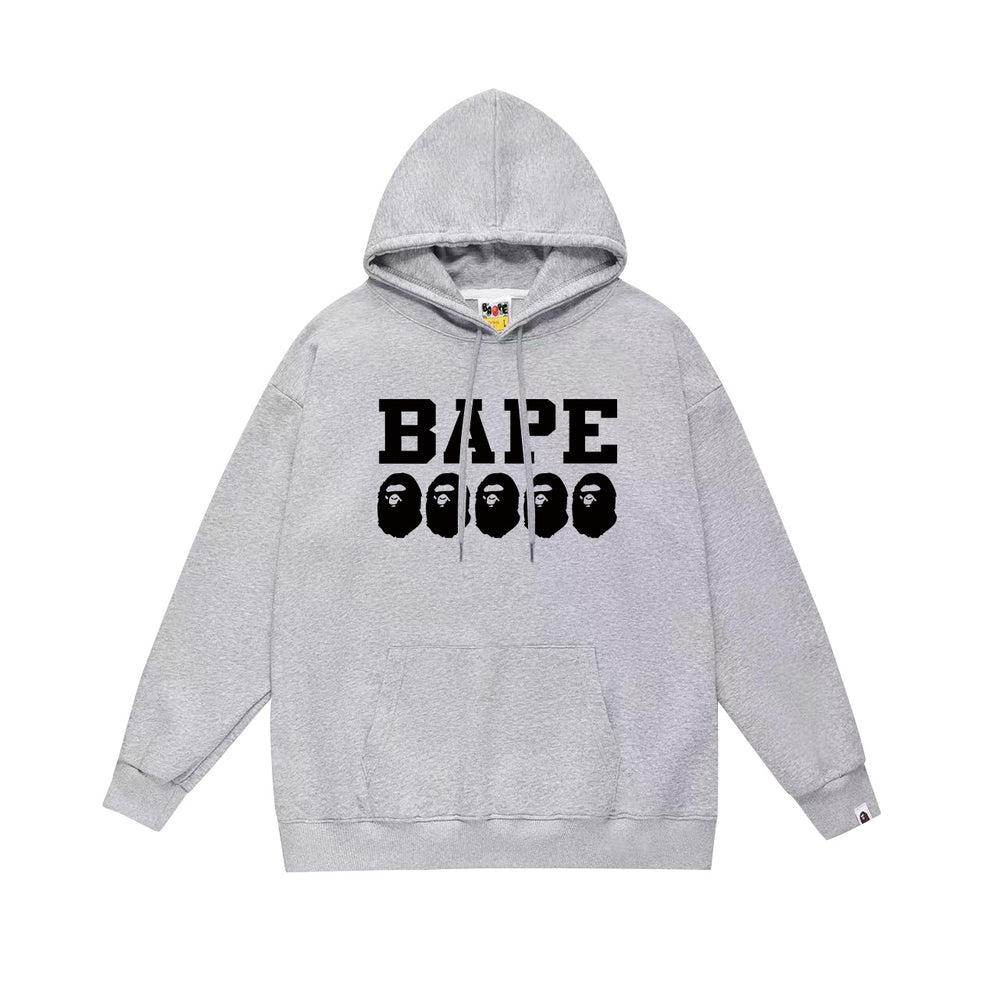 BAPE Multi APE Head Logo Pullover Hoodie