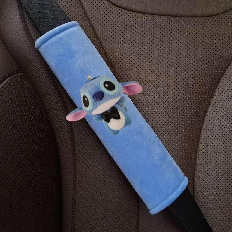 Disney Stitch & Angel Kawaii Seat Belt Shoulder Cover