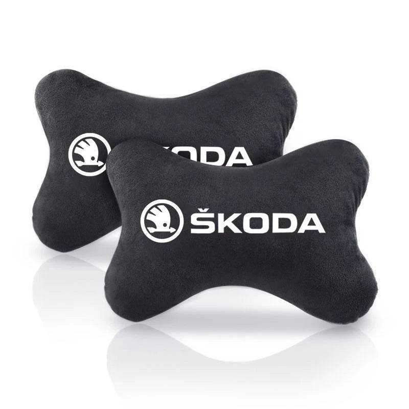 Skoda Neck Pillow and Seat Belt Pad