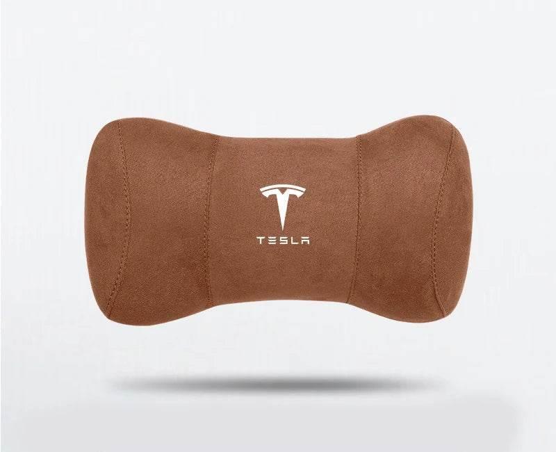 Tesla Suede Headrest Pillow