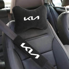 KIA Neck Pillow and Seat Belt Pad
