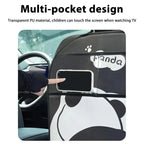 Waterproof Leather Car Seat Back Protector Anti-Kick Pad Kids Mat