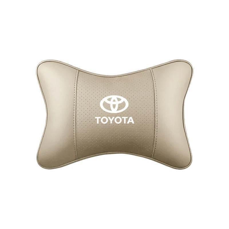 Toyota Crown Leather Car Neck Pillow