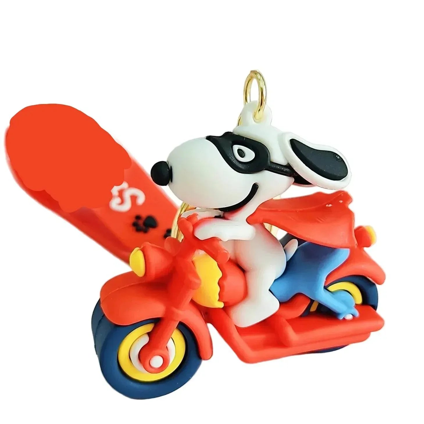 Snoopy & Charlie Keychain – Cute Bag Pendant & Car Key Ring