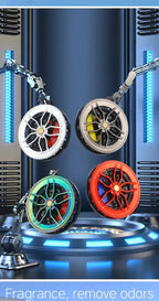 Rotatable Wheel Hub Car Air Freshener Vent Clip