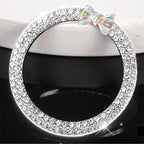 Diamond Rhinestone Car Start Button Ring Cover SUV Interior Decor
