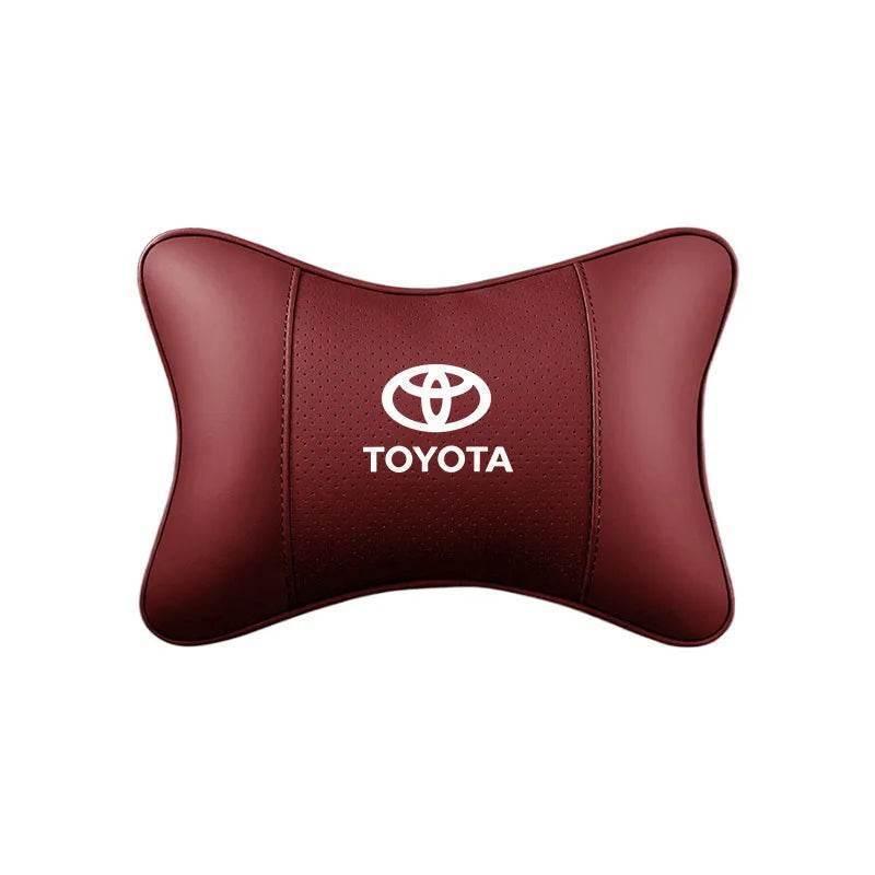 Toyota Crown Leather Car Neck Pillow