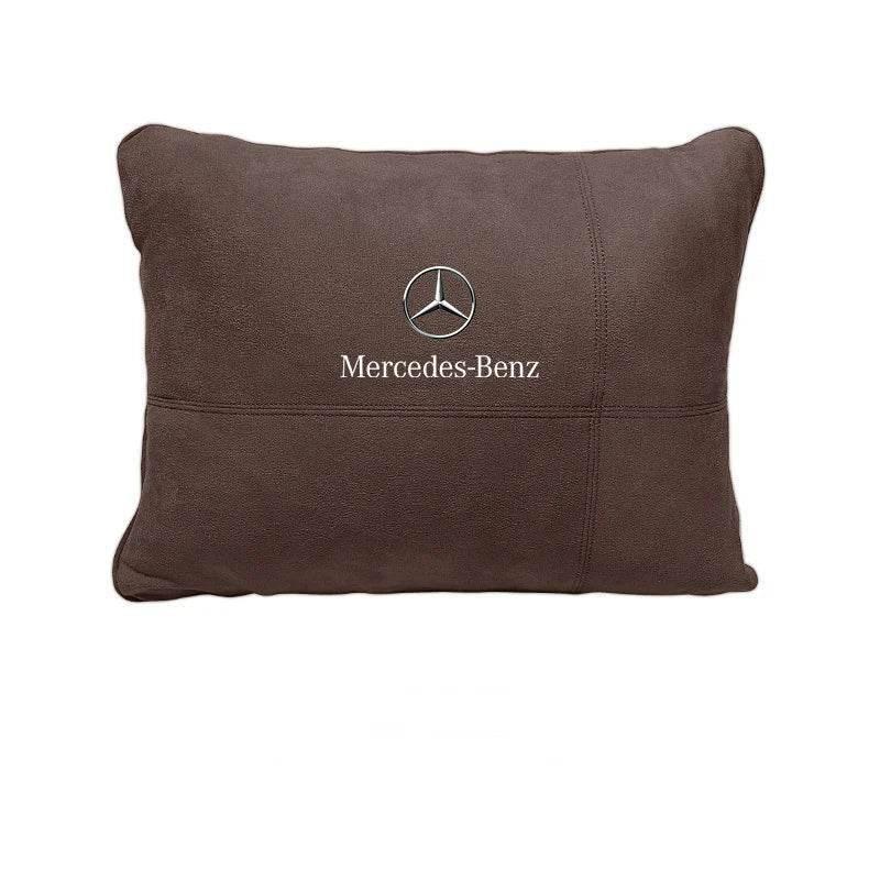 Mercedes Benz Neck Pillow & Lumbar Support Cushion